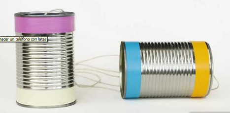 Cómo hacer un teléfono de juguete con latas  | tecno4 | Scoop.it