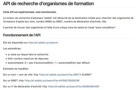 Liste Publique des Organismes de Formation (L.6351-7-1 du Code du Travail) - Data.gouv.fr | Formation Agile | Scoop.it