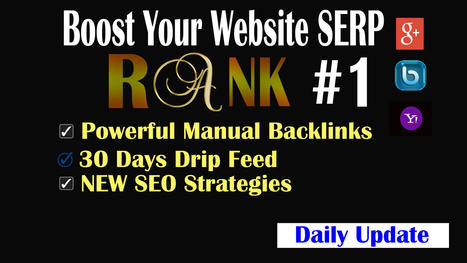 Super Ranking SOLUTION - Get Rank on Top of Google FAST - Updated Manual Link Authority for $400 - SEOClerks | Starting a online business entrepreneurship.Build Your Business Successfully With Our Best Partners And Marketing Tools.The Easiest Way To Start A Profitable Home Business! | Scoop.it