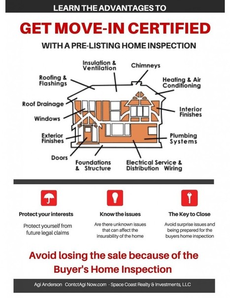 Advantages of Move-In Certified with Sellers Home Inspection | Space Coast FL Realty | Best Florida Real Estate Scoops | Scoop.it