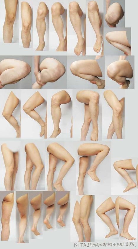 Legs Drawing Reference Guide | Drawing References and Resources | Scoop.it