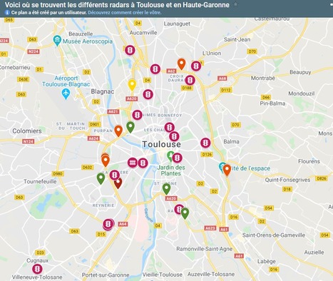 Toulouse. Un nouveau radar tourelle débarque en ville, découvrez la carte des implantations | Toulouse La Ville Rose | Scoop.it