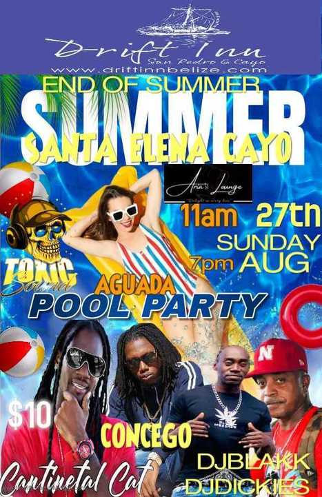 Aguada End of Summer Pool Party | Cayo Scoop!  The Ecology of Cayo Culture | Scoop.it