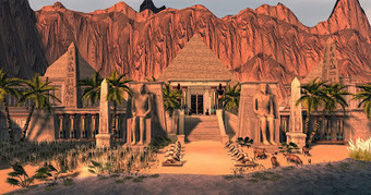 Eddi and Ryce Photograph Second Life: Great Second Life Destinations: Visit Exodus ExtravaDanza!, The Best Ancient Egypt Virtualization Ever at LEA 12 | Second Life Destinations | Scoop.it