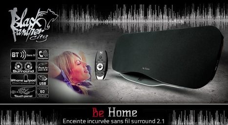 Test de l'enceinte BeHome de Black Panther City | Hightech, domotique, robotique et objets connectés sur le Net | Scoop.it