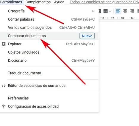 Cómo comparar dos documentos fácilmente desde Google Drive | Education 2.0 & 3.0 | Scoop.it