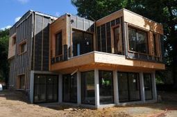 Une maison d’architecte en ossature bois obtient le label BBC grâce à l’isolation Icynene | Immobilier | Scoop.it
