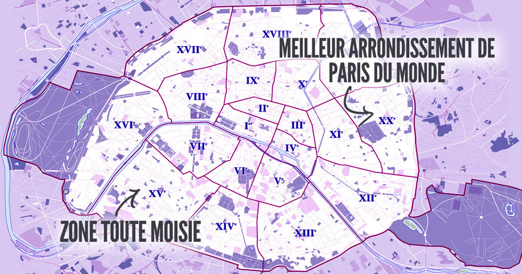 Top 20 des meilleurs arrondissements de Paris,