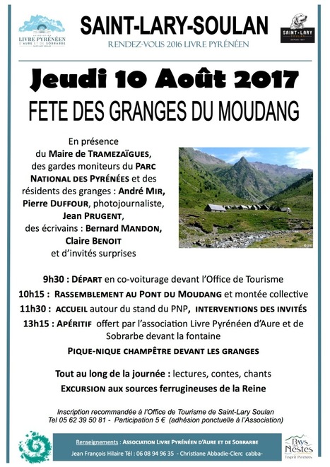 Fête des granges du Moudang le 10 août | Vallées d'Aure & Louron - Pyrénées | Scoop.it