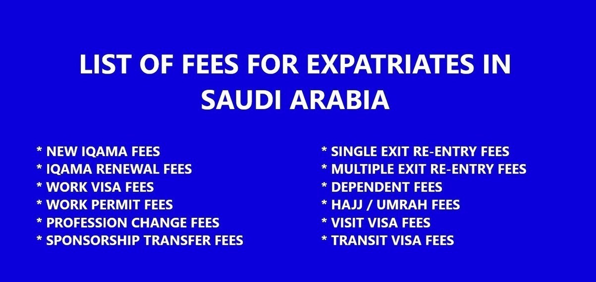 Iqama Fees 2019 In Saudi Expat Scoop It