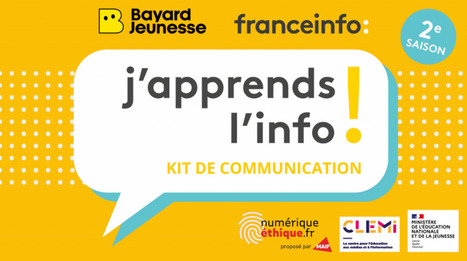 &laquo; J&rsquo;apprends l&rsquo;info ! &raquo; : une nouvelle saison de webinaires pour d&eacute;velopper l&rsquo;esprit critique des &eacute;l&egrave;ves | Veille juridique du CDG13 | Scoop.it