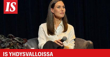 Sanna Marin puhui kirjastaan Yhdysvalloissa | 1Uutiset - Lukemisen tähden | Scoop.it