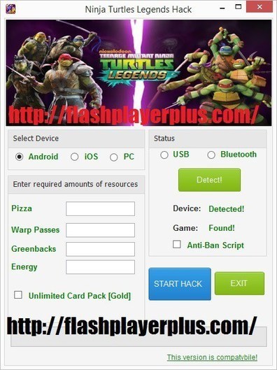 Ninja Turtles Legends Hack Cheats Tool Online In Games Scoop It