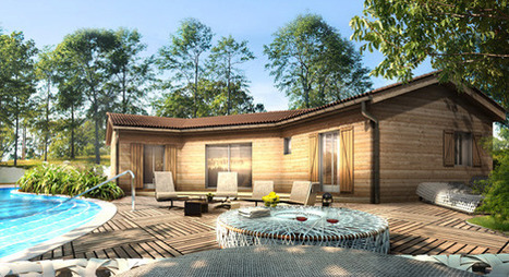 [inspiration] Un modèle de maison bois labellisé BBC-Effinergie | Build Green, pour un habitat écologique | Scoop.it