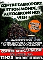 Contre l’aéroport et son monde, autogérons nos vies ! Appel libertaire à la manif du 24 mars | Indignations & GLOBAL(R)EVOLUTION | Scoop.it
