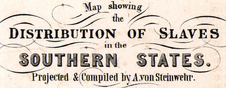 Choropleth Map of U.S. Slavery (1860) | History and Social Studies Education | Scoop.it