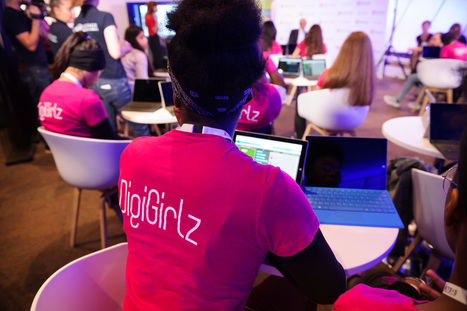RSLN : "26 collégiennes à la découverte du secteur du numérique | Ce monde à inventer ! | Scoop.it
