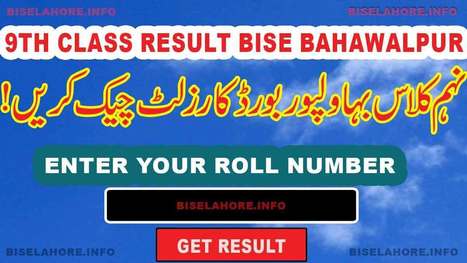 Bise Bahawalpur 9 Result 2020 Check Bwp Board