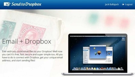 Envoyer des fichiers par mail dans sa Dropbox, Send to Dropbox | KILUVU | Scoop.it