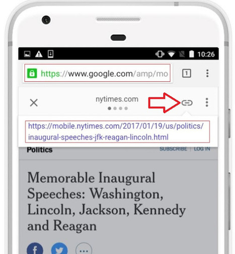 Google AMP facilite le partage des contenus sur mobile | KILUVU | Scoop.it
