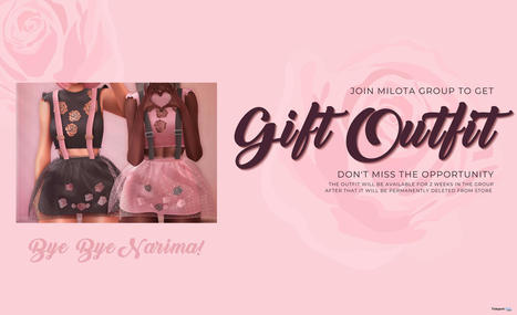Narima Outfit November 2022 Group Gift by MILOTA | Teleport Hub - Second Life Freebies | Second Life Freebies | Scoop.it