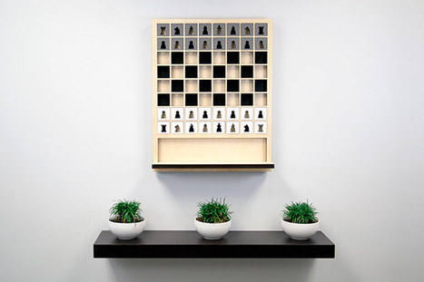 Mate - Wall Hanging Chess Board | 16s3d: Bestioles, opinions & pétitions | Scoop.it