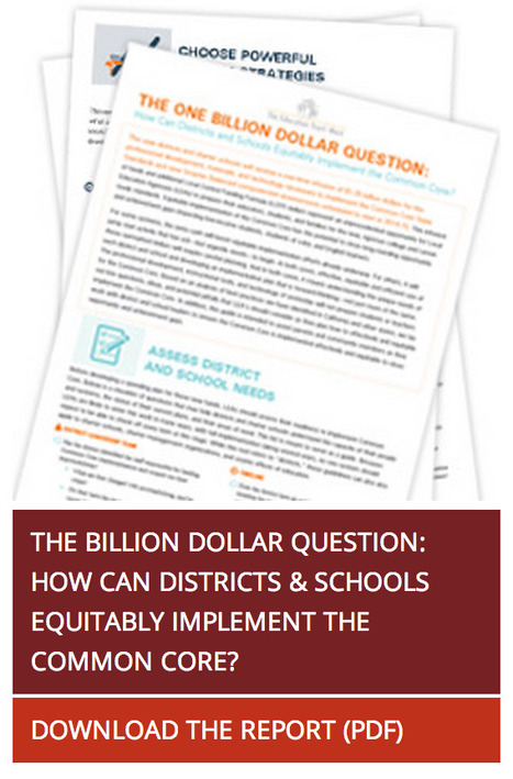 Common Core Resources // Education Trust | Resources for Teaching Common Core, CA English Language Development, & Next Generation (NGSS) Science Standards | Scoop.it