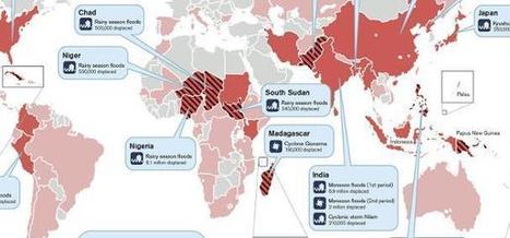 La carte des 31 millions de réfugiés climatiques | Economie Responsable et Consommation Collaborative | Scoop.it