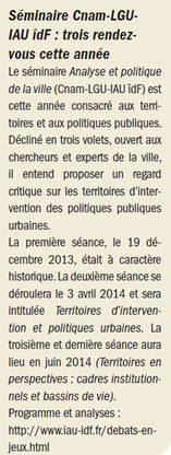 Séminaire : le Grand Paris, hier… et demain ? | Urbanisme - Aménagement | Scoop.it