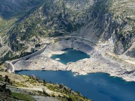 Cap-de-Long au plus bas permet d'apercevoir l'ancien lac de l'Oustalat | JD Dargenton | Vallées d'Aure & Louron - Pyrénées | Scoop.it