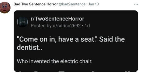 Bad Two Sentence Horror Stories That Are Chillingly Stupid - FAIL Blog - Funny Fails | Writing and Journalling | Scoop.it
