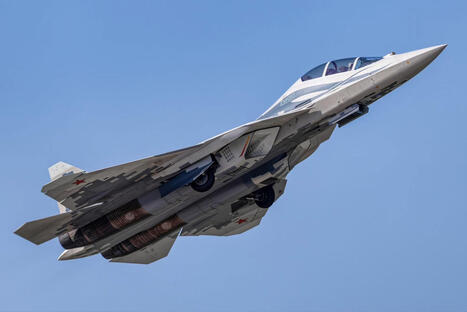 Le Su-57D : la Russie d&eacute;voile son premier chasseur furtif biplace | DEFENSE NEWS | Scoop.it
