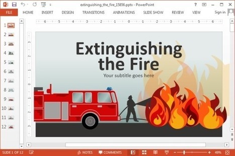Animated Fire Brigade PowerPoint Templates | PowerPoint presentations and PPT templates | Scoop.it