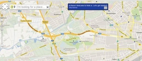 Note.is, anotaciones y pines en Google Map | TIC & Educación | Scoop.it
