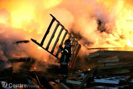 Riom : violent incendie dans une usine de transformation de bois [mis &agrave; jour] | Risques industriels | Scoop.it