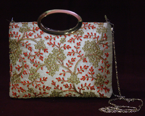 fancy hand purse design