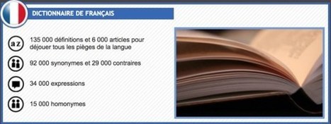 5 dictionnaires en ligne pour travailler le Français – Les Outils Tice | Mon Environnement d'Apprentissage Personnel (EAP) | Scoop.it
