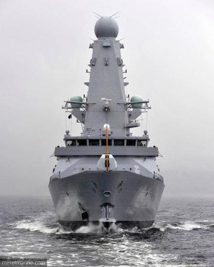 Le dernier destroyer britannique du type 45 achève ses essais | Newsletter navale | Scoop.it