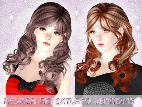 Newsea Hair AzureSky (All ages ) << Jennisims | Les Sims | Scoop.it