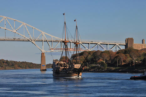 Mayflower II making Cape Cod Canal appearance Friday on journey south | by Grady Culhane | CapeCod.com | Schools + Libraries + Museums + STEAM + Digital Media Literacy + Cyber Arts + Connected to Fiber Networks | Scoop.it