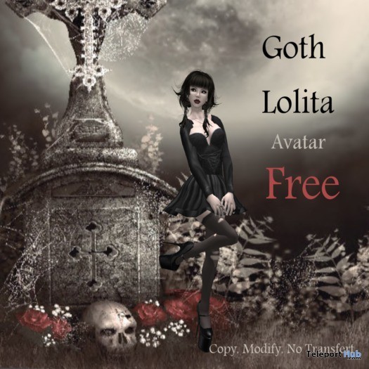 Goth Lolita Avatar by Beatrix Faith | Teleport ...
