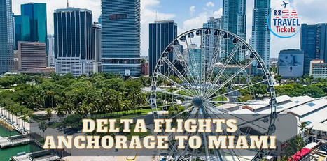 Traveling from Anchorage to Miami with Delta Flights | USA Travel Tickets | Scoop.it