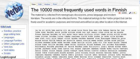 Bazaar-Oppitori: 10000 suomen yleisint&auml; sanaa | 1Uutiset - Lukemisen t&auml;hden | Scoop.it