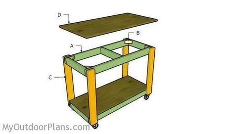 Portable Workbench Plans | MyOutdoorPlans | Free Woodworking Plans and Projects, DIY Shed, Wooden Playhouse, Pergola, Bbq | Home Repair | Scoop.it