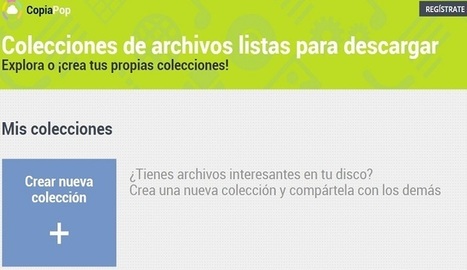 Copiapop, para compartir colecciones de archivos de música, audio, documentos | TIC & Educación | Scoop.it