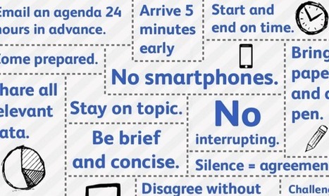 A Handy Visual Guide To Running Effective Meetings [Infographic] | Pedalogica: educación y TIC | Scoop.it