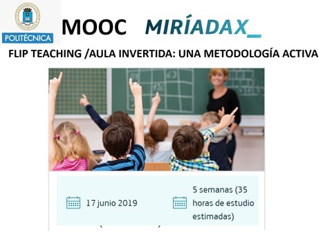 MOOC AULA INVERTIDA – FLIP TEACHING. SEGUNDA EDICIÓN. – | Educación Siglo XXI, Economía 4.0 | Scoop.it