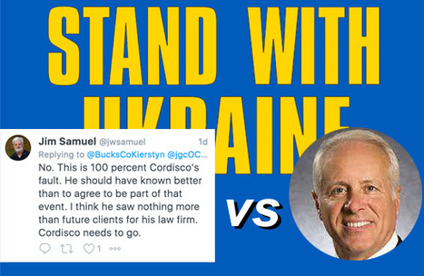 Dems vs. Bucks Party Chairman Cordisco & NAC Puts “Stand With Ukraine” in the Background | Newtown News of Interest | Scoop.it