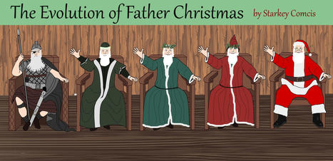 The Evolution of Father Christmas | Languages, ICT, education | Scoop.it
