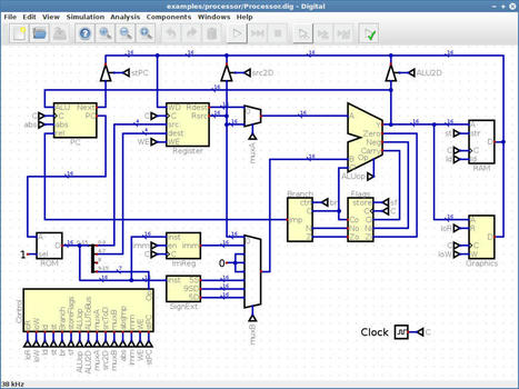 hneemann/Digital: A digital logic designer and circuit simulator | tecno4 | Scoop.it